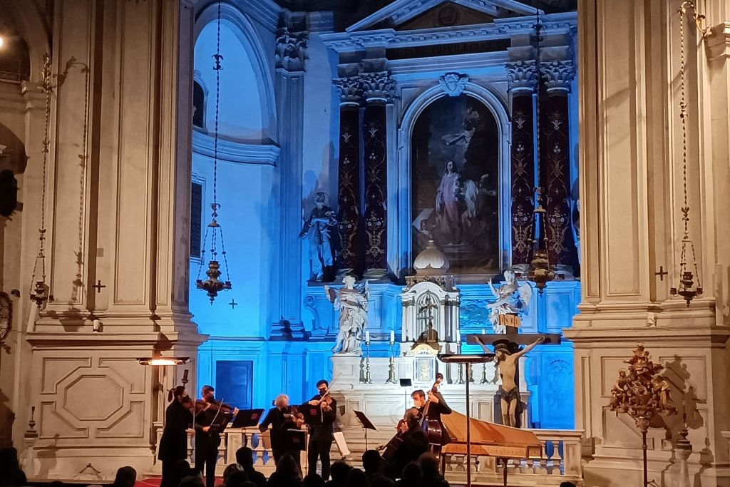 Music concert at Vivaldi's Church