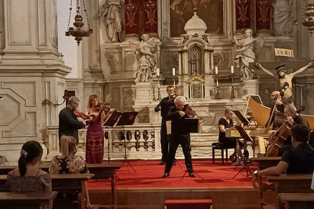 Music concert at Vivaldi's Church