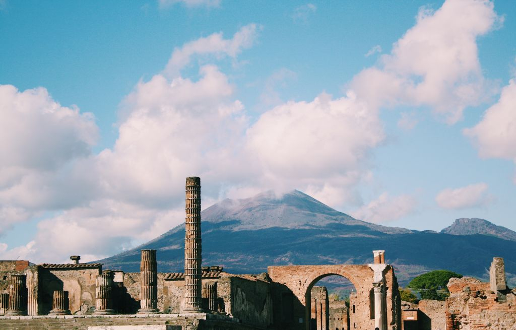 Pompeya y el Vesubio: Excursión de un día desde Roma con almuerzo a base de pizza napolitana