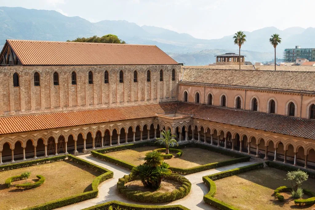Chiostro di Santa Maria Nuova & Duomo di Monreale: Entry + PemCards Postcard