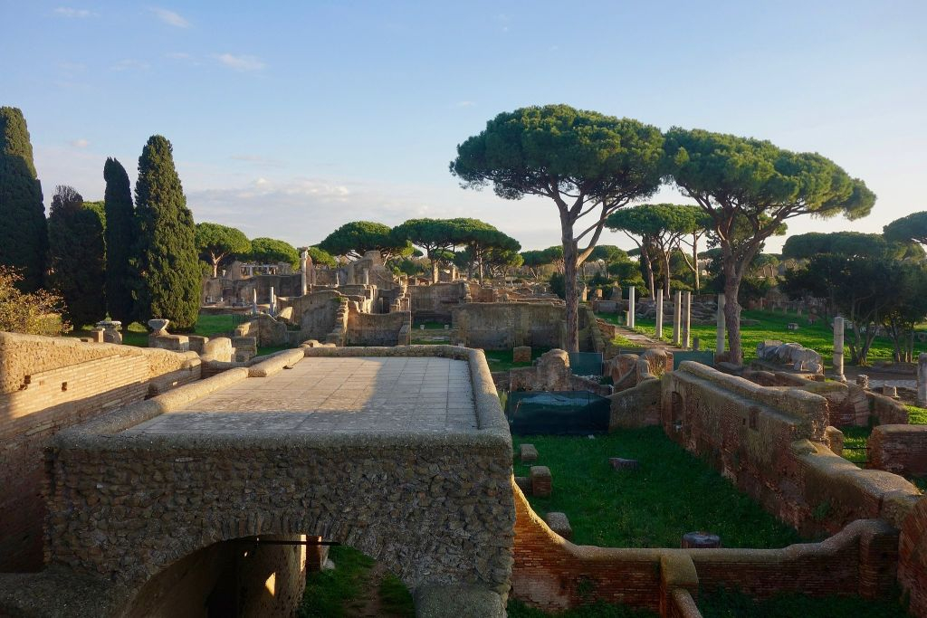 Ostia Antica Archaeological Park: Entry + One-Way Shuttle Service