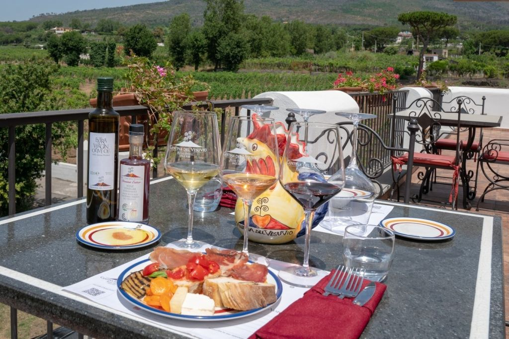 Vesuvius: Vineyards Tour + Wine Tasting and Lunch