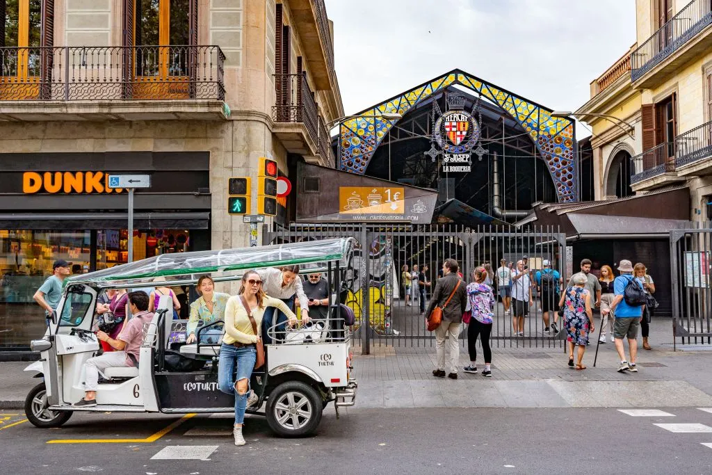 Tuk Tuk Tours in Barcelona