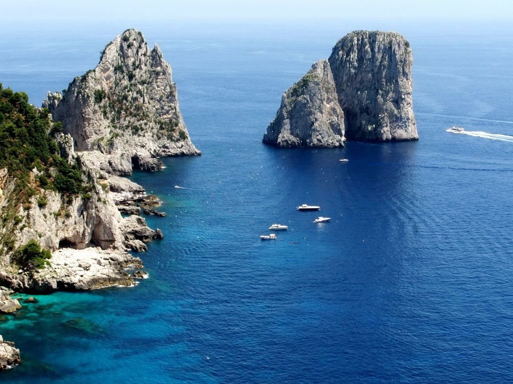 Capri Coast to Coast Boat Excursion