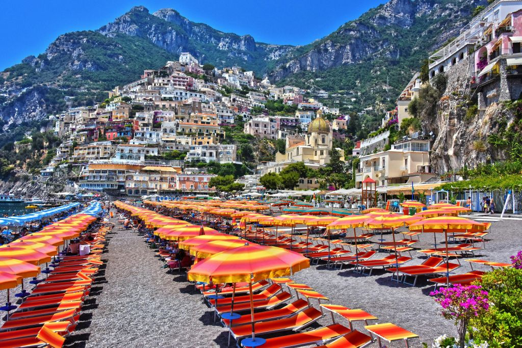 Pompeii, Amalfi Coast & Positano: Guided Day Trip from Rome