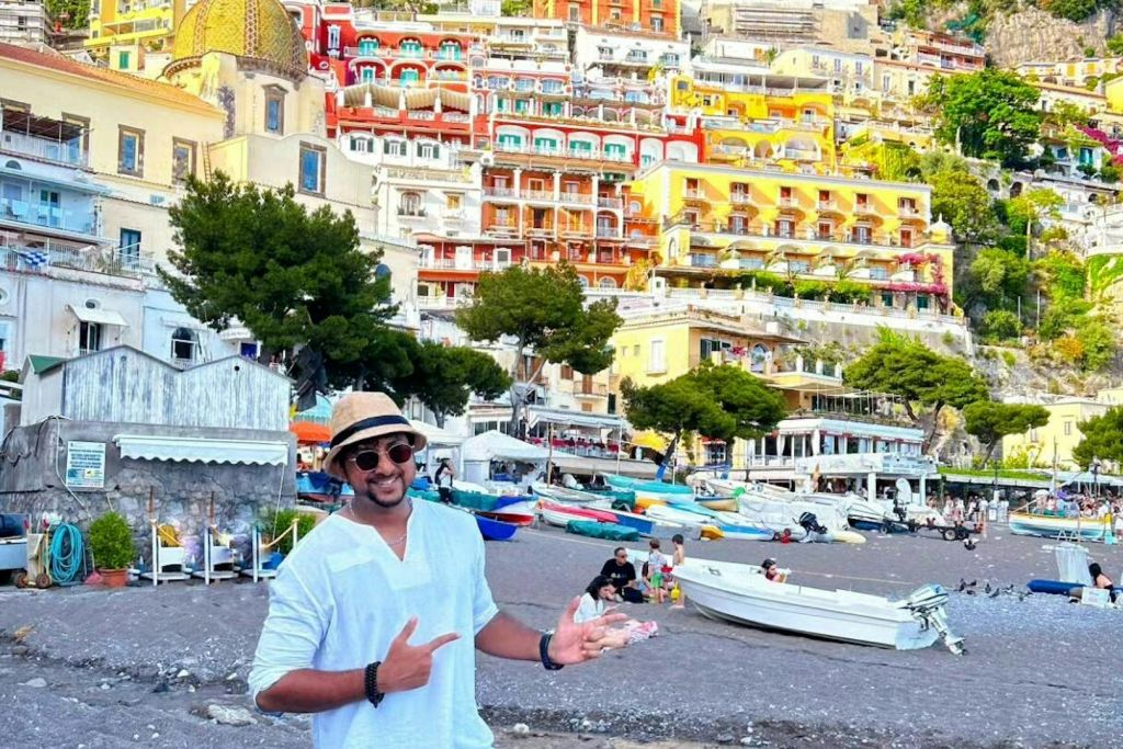 Pompeii, Amalfi Coast & Positano: Guided Day Trip from Rome