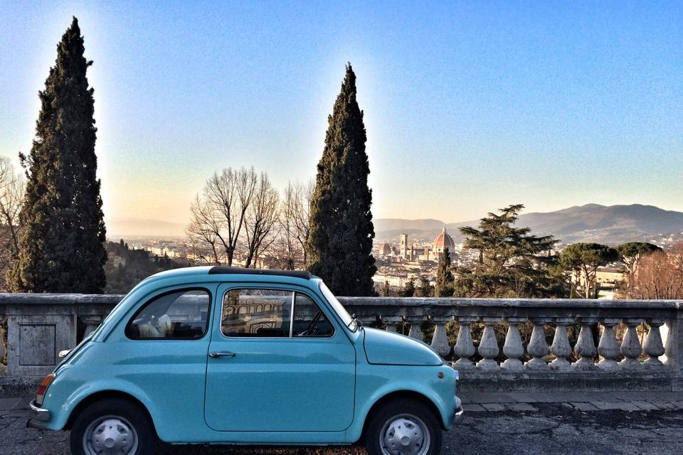 From Florence: Self-Drive Vintage Fiat 500 Tour