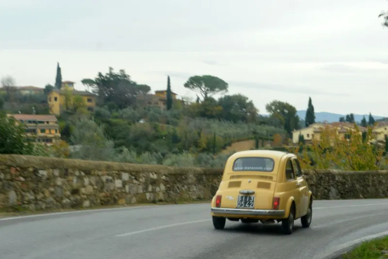 From Florence: Self-Drive Vintage Fiat 500 Tour