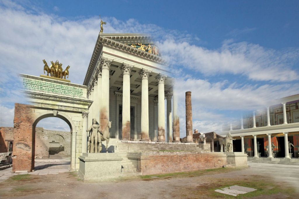 Pompeii: 3D Walking Tour with Entrance Ticket