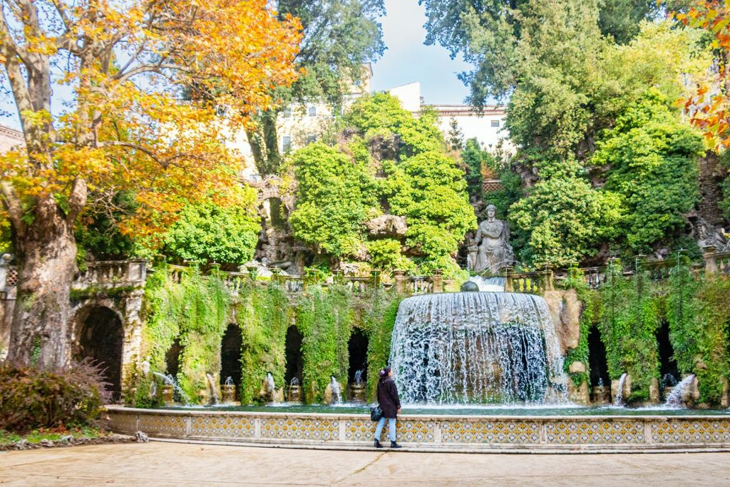 Villa d'Este y Villa Adriana con traslado desde Roma