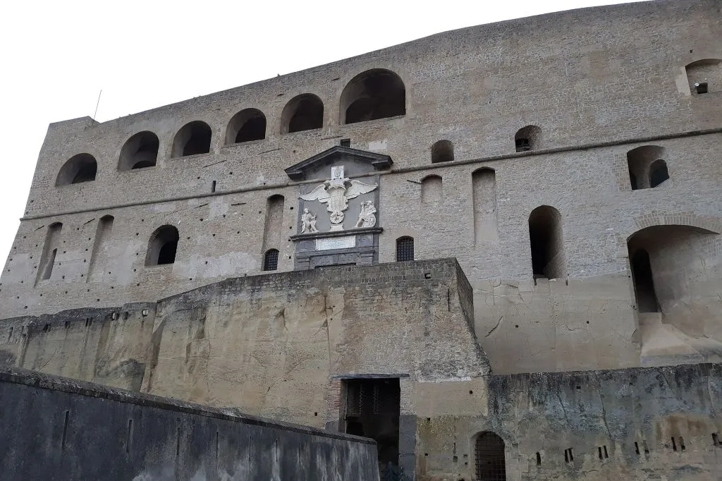 Naples: Castel Sant' Elmo with Pemcards Postcard
