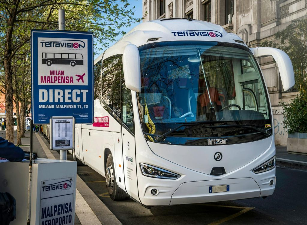Milano: Bus navetta dall'aeroporto di Malpensa al centro città