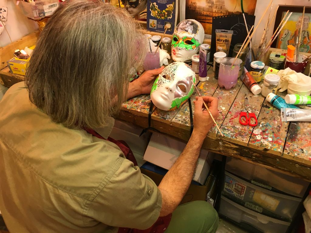 Carnival Mask-Making in Venice
