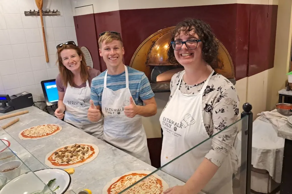 Rome: Tiramisu and Pizza Cooking Class