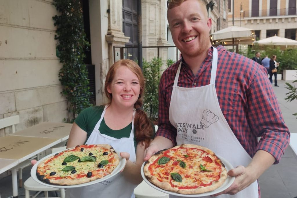 Rome: Tiramisu and Pizza Cooking Class
