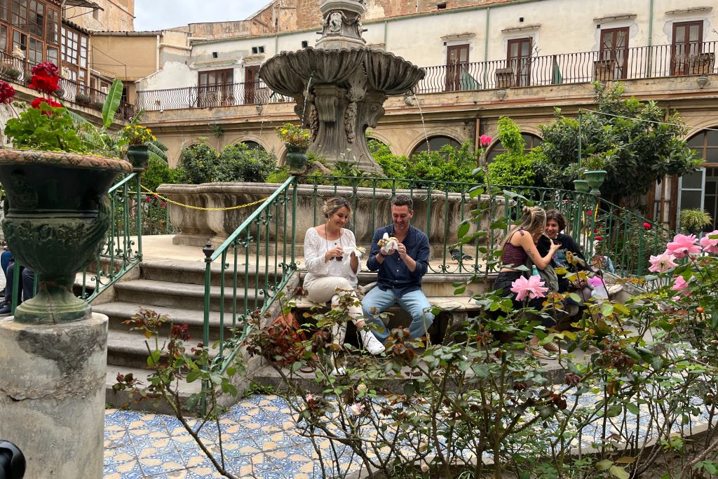 Palermo: tour guidato della città + accesso alla terrazza