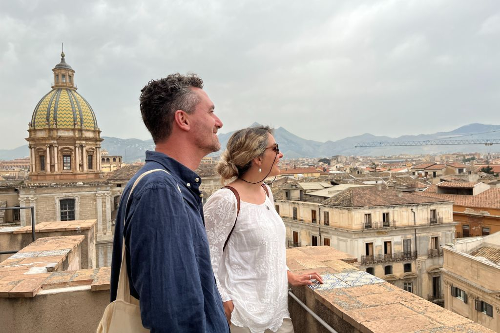 Palermo: tour guidato della città + accesso alla terrazza