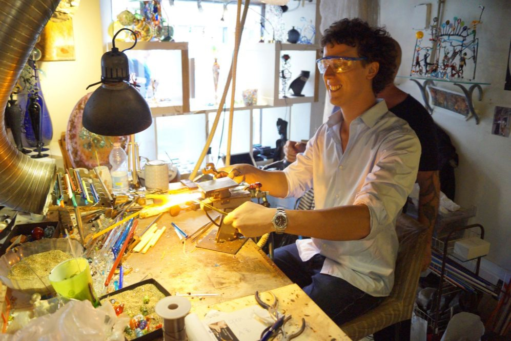 Venice Private Glass Blowing Class