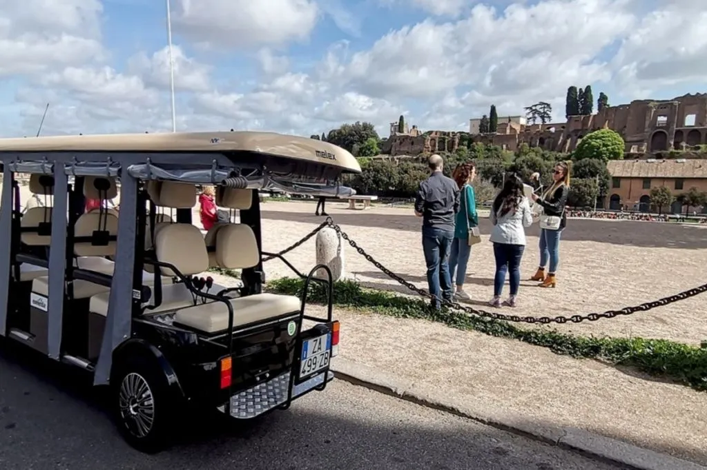 Rome: Golf Cart Guided Tour