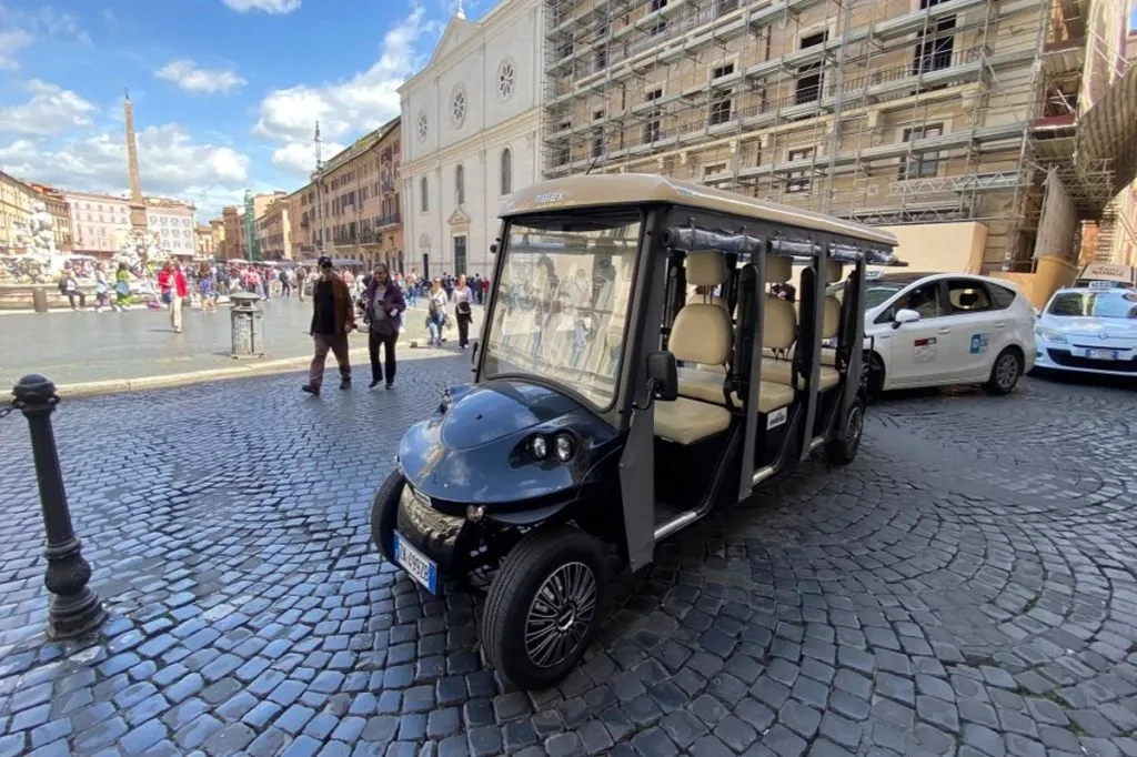 Rome: Golf Cart Guided Tour