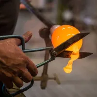 Murano Island: Glass-blowing demonstration + Walking Tour