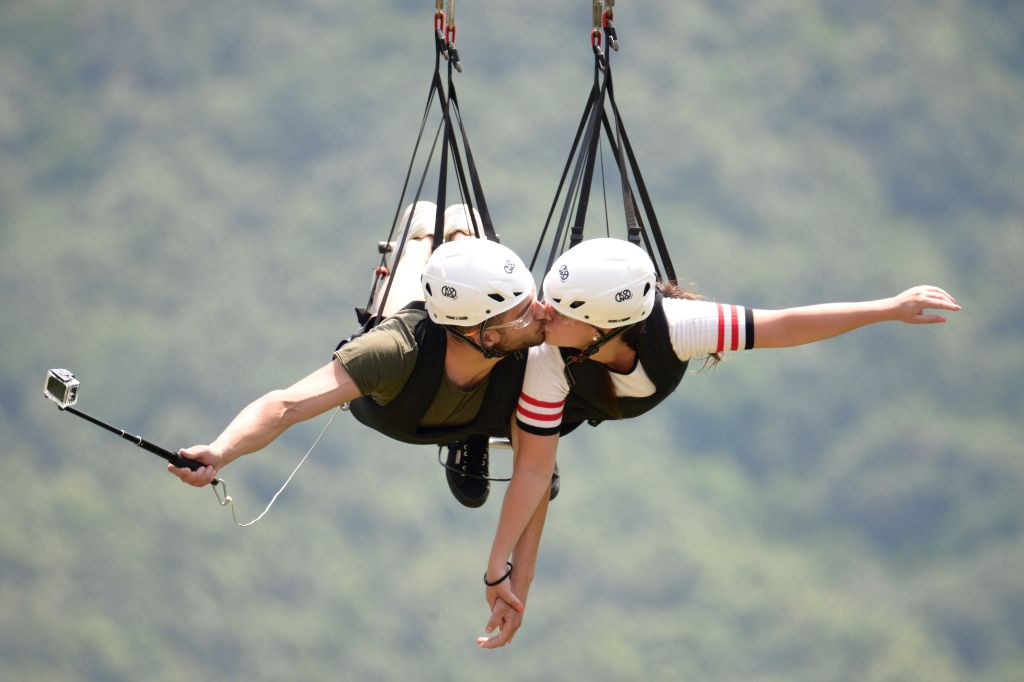 Zipline di Trentinara (SA) - Cilento in Volo
