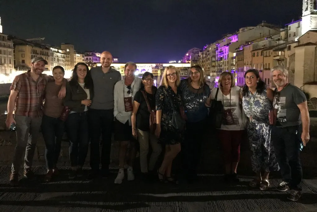 Florence: Sunset Wine Tasting + Guided Walking Tour