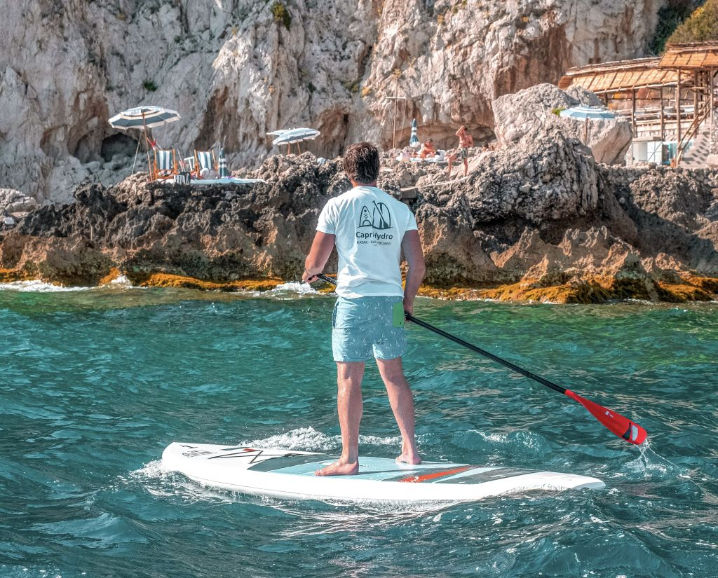 Stand Up Paddle Excursion in Capri: Caves and Beaches