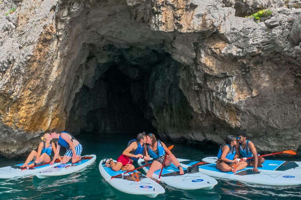 Stand Up Paddle Excursion in Capri: Caves and Beaches