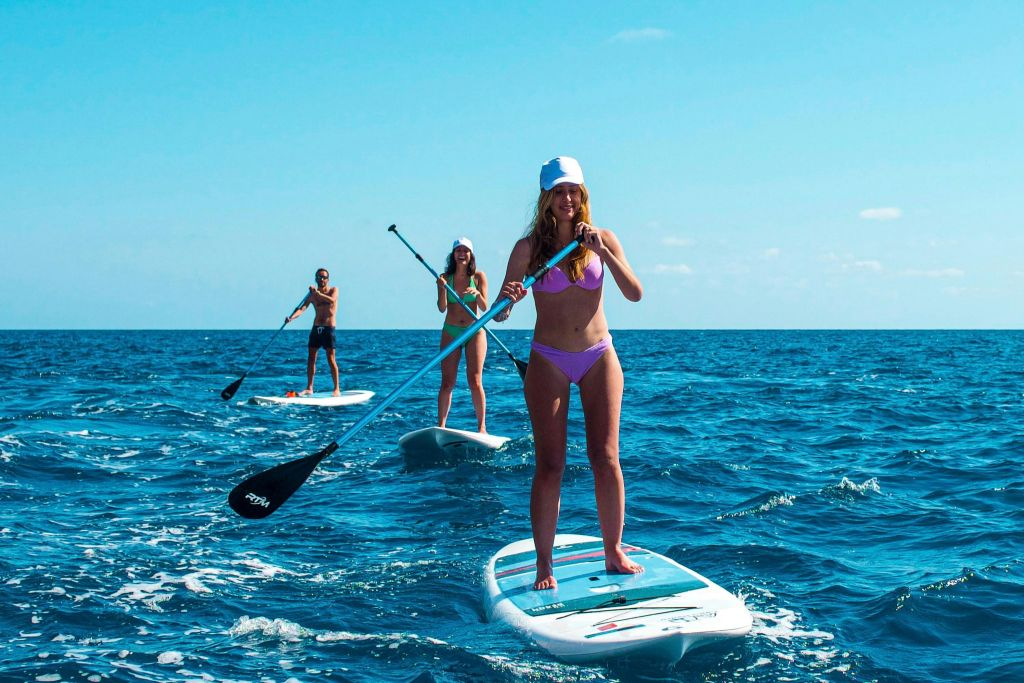 Stand Up Paddle Excursion in Capri: Caves and Beaches