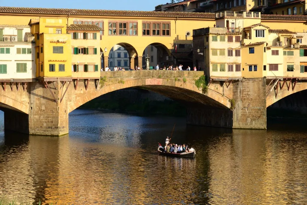 Excursión con góndola en Florencia