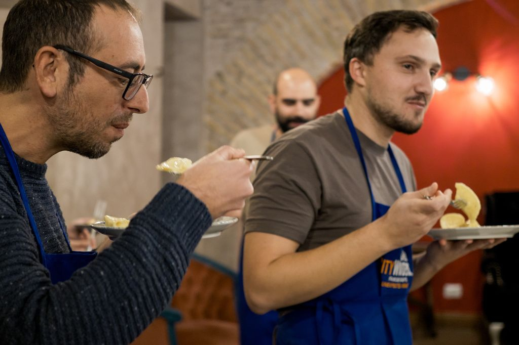 Rome: Pasta Making and Wine Tasting in Trastevere