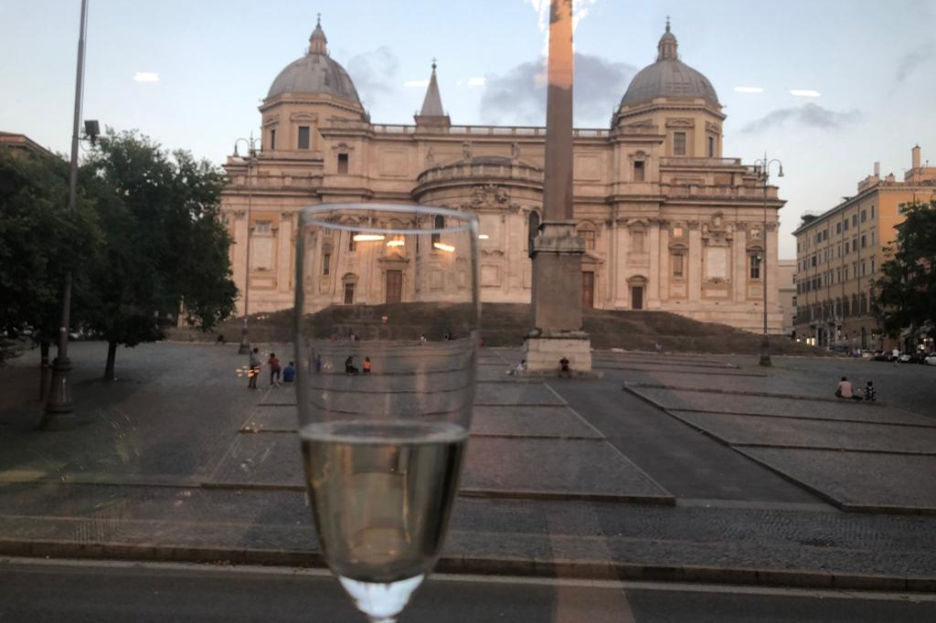 Rome: Panoramic Bus + Drink