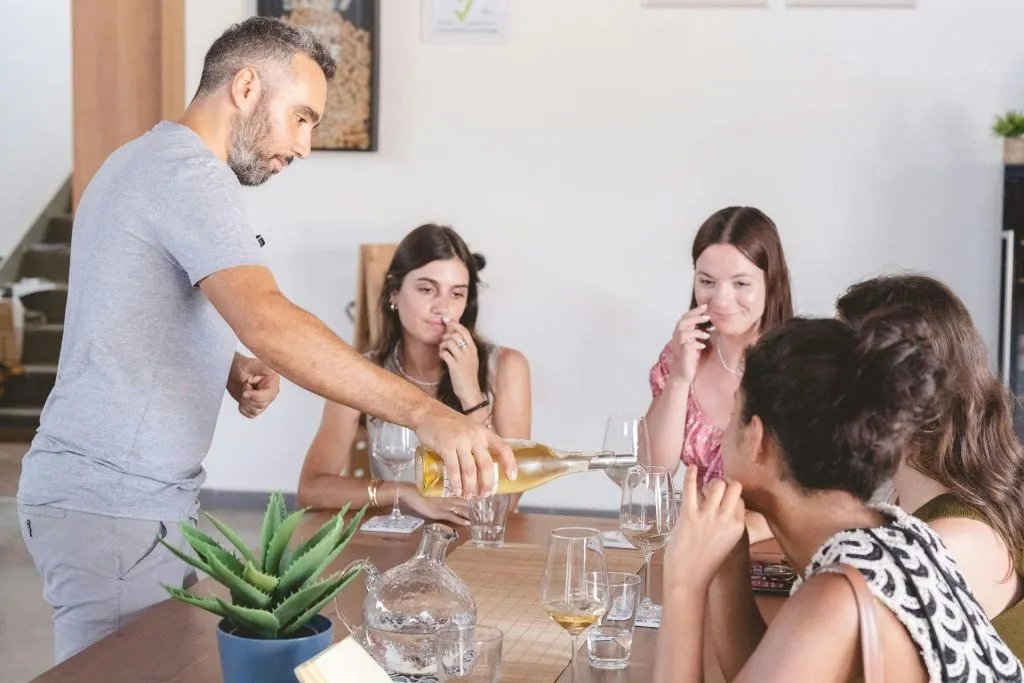 Degustazione di vini ad Alcamo, Sicilia
