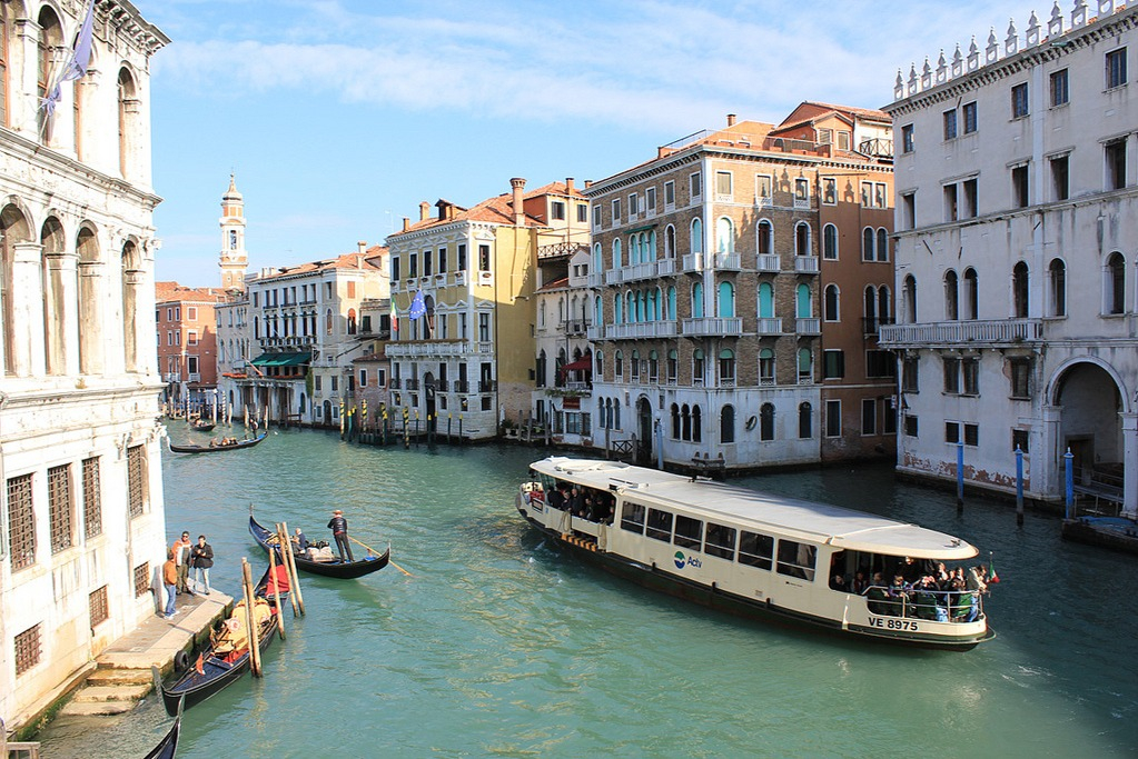 Visite historique à pied de la ville + 24 heures de transport public à Venise