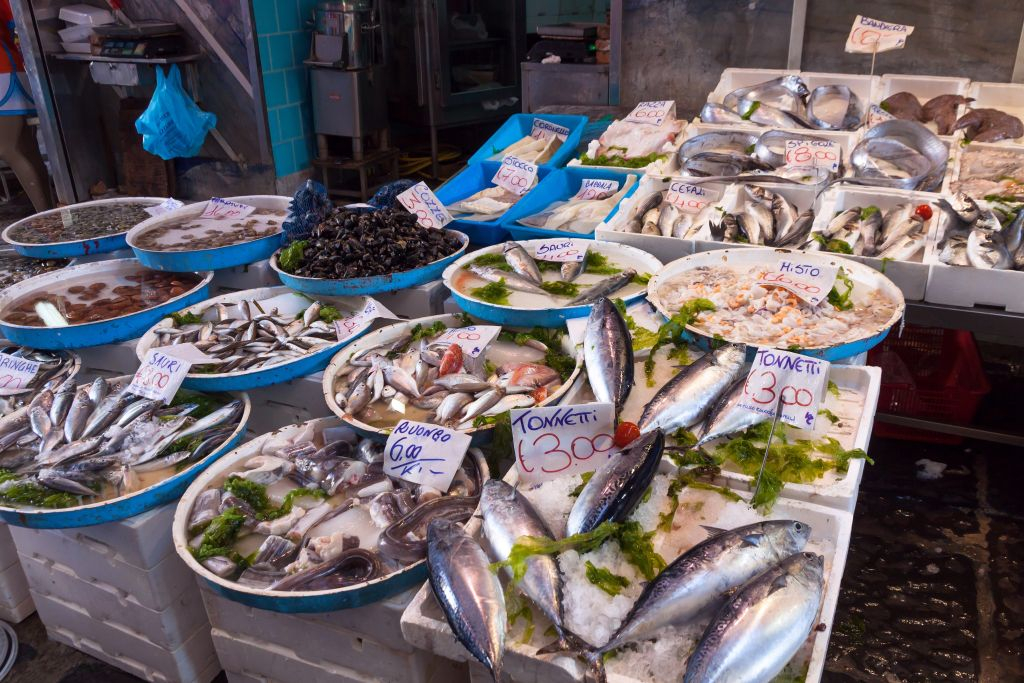 Nápoles: Tour pelo mercado e aula de culinária com refeição de 3 pratos