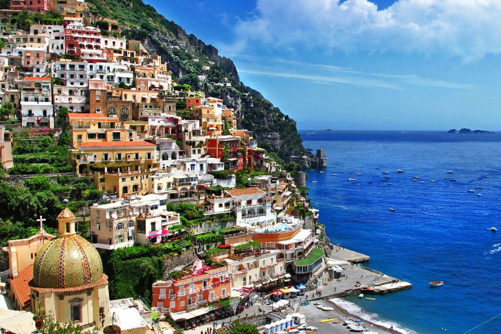 Positano & Amalfi Coast: Guided Day Trip by High-Speed Train from Rome
