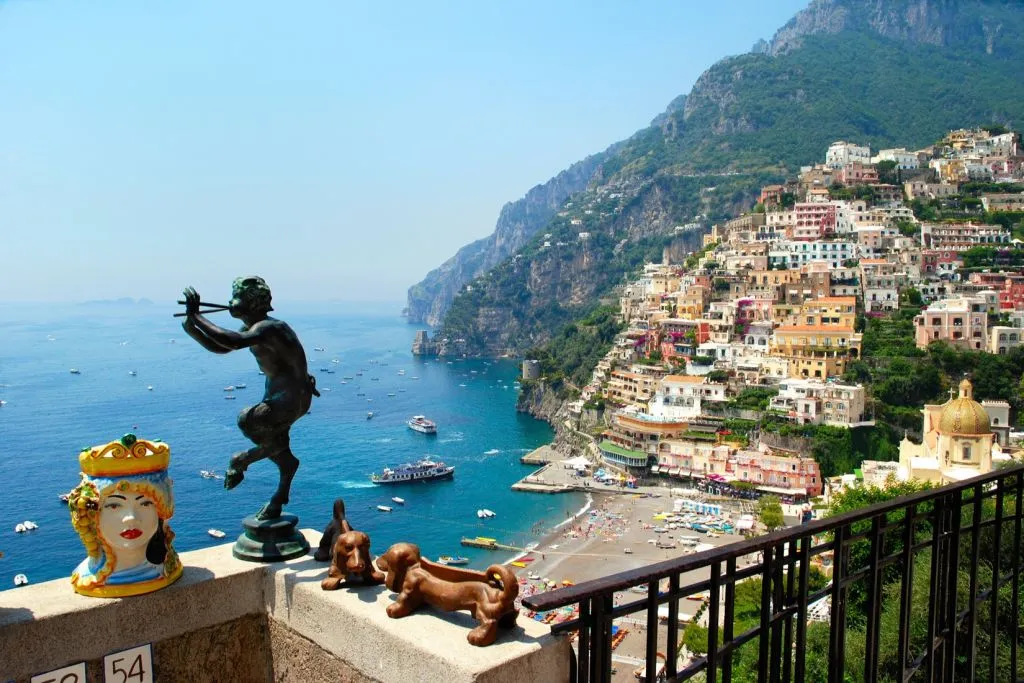 Positano & Amalfi Coast: Guided Day Trip by High-Speed Train from Rome
