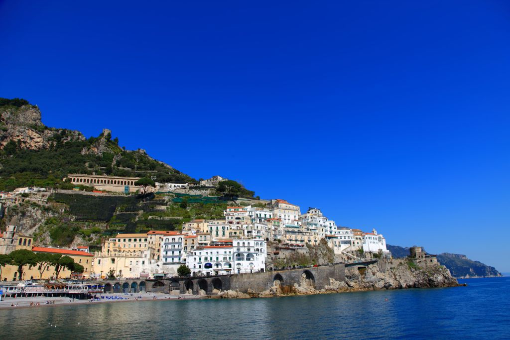 Amalfi & Positano: tour de barco a partir de Sorrento