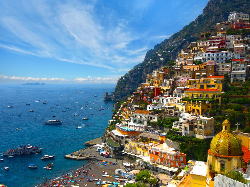 Amalfi & Positano: tour de barco a partir de Sorrento
