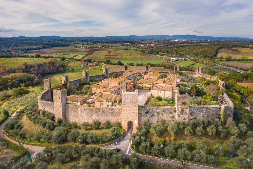 Monteriggioni e Val D'Orcia: Excursão de um dia a partir de Florença