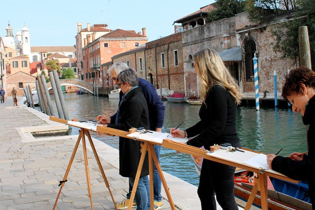 Venice: Watercolor Painting Class with an Artist