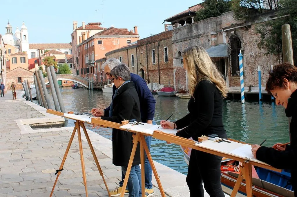 Venice: Watercolor Painting Class with an Artist