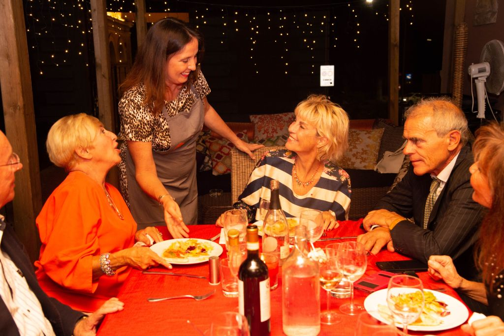 Rome: Italian Dinner with a Panoramic View