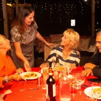Rome: Italian Dinner with a Panoramic View