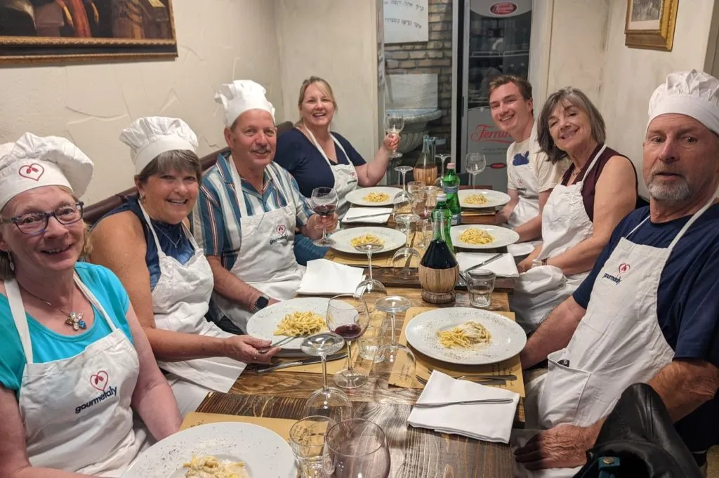 Rome: Pasta Cooking Class