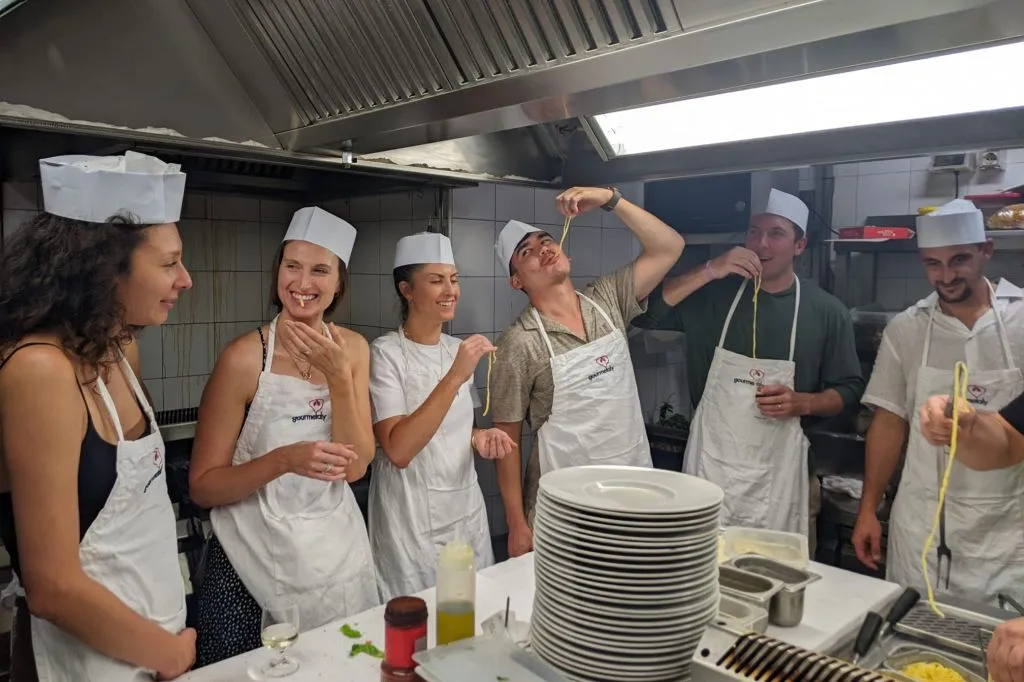 Rome: Pasta Cooking Class