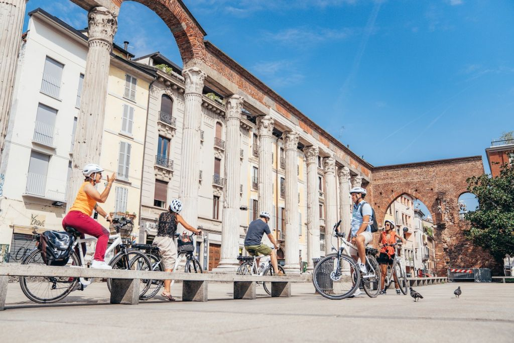 Milano: Tour in E-Bike dei punti salienti della città