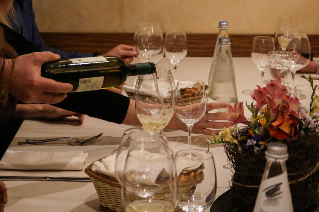 Rome: Guided Wine Tasting + Dinner