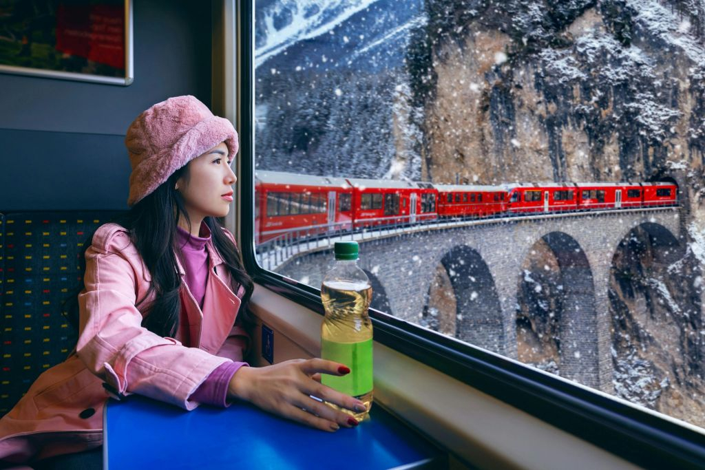 Esperienza del Trenino Rosso del Bernina da Milano